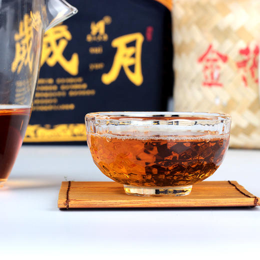 【晋丰厚】18岁月金花天尖散茶 600克 商品图2