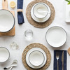摩登主妇欧式创意黑线陶瓷餐具装菜盘子碟子菜盘西餐盘家用碗汤盘 商品缩略图3