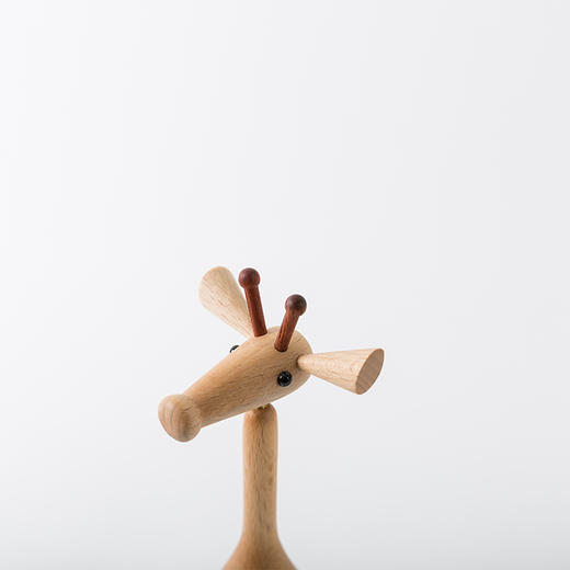 北欧风格  长颈鹿  丹麦木偶摆件  木质家居  创意生日礼物 商品图1