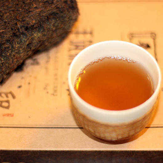 【晋丰厚】2017年印象茯砖茶1kg 商品图3