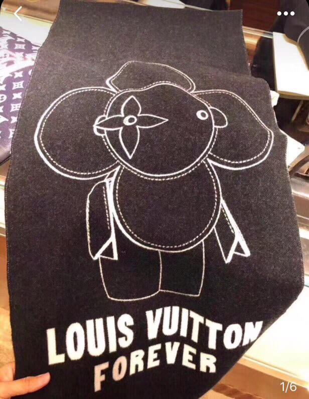 正品,lvvivienne太阳花系列围巾披肩