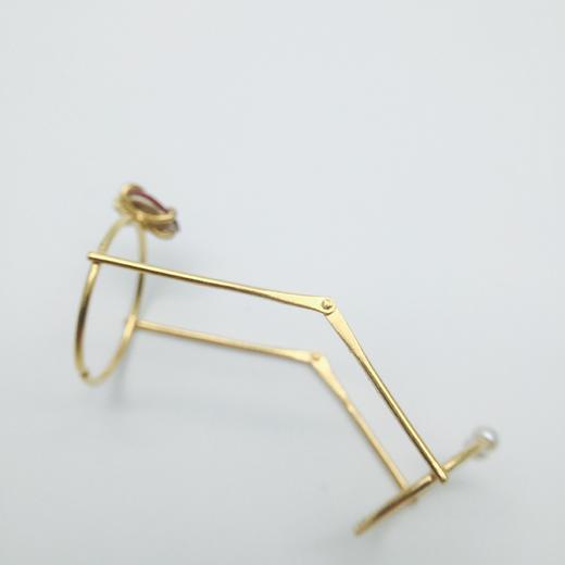 北京仓｜BEATRIZ PALACIOS-Eye-天然石榴石 托帕石 戒指 [西班牙设计师] 商品图2