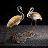 朱炳仁铜  精铜      神仙眷侣   非遗铜鹤摆件 工艺品家居摆件 商品缩略图3