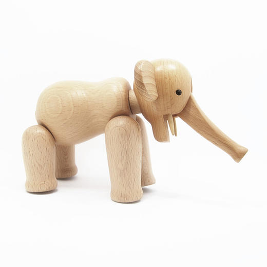 北欧风格  大象  丹麦木偶摆件  木质家居  创意生日礼物 商品图4