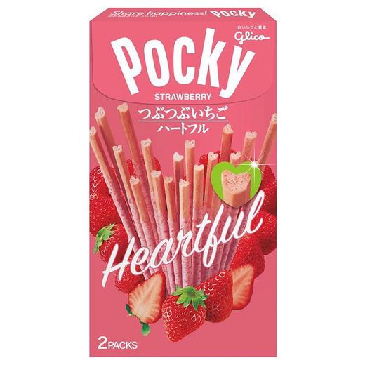 格力高pocky草莓味饼干576g