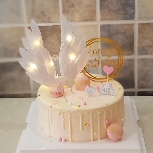 天使之翼 ins简约风一款温柔美腻到爆炸的蛋糕（闺蜜&恋人款）（蛋糕需提前6小时下单，不接急单）【页面往下拉，有尺寸和口味选择】 商品图1