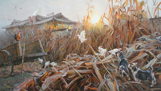 崔光洙-风景油画 《生活》   卧室 客厅 餐厅  玄关 商品图1