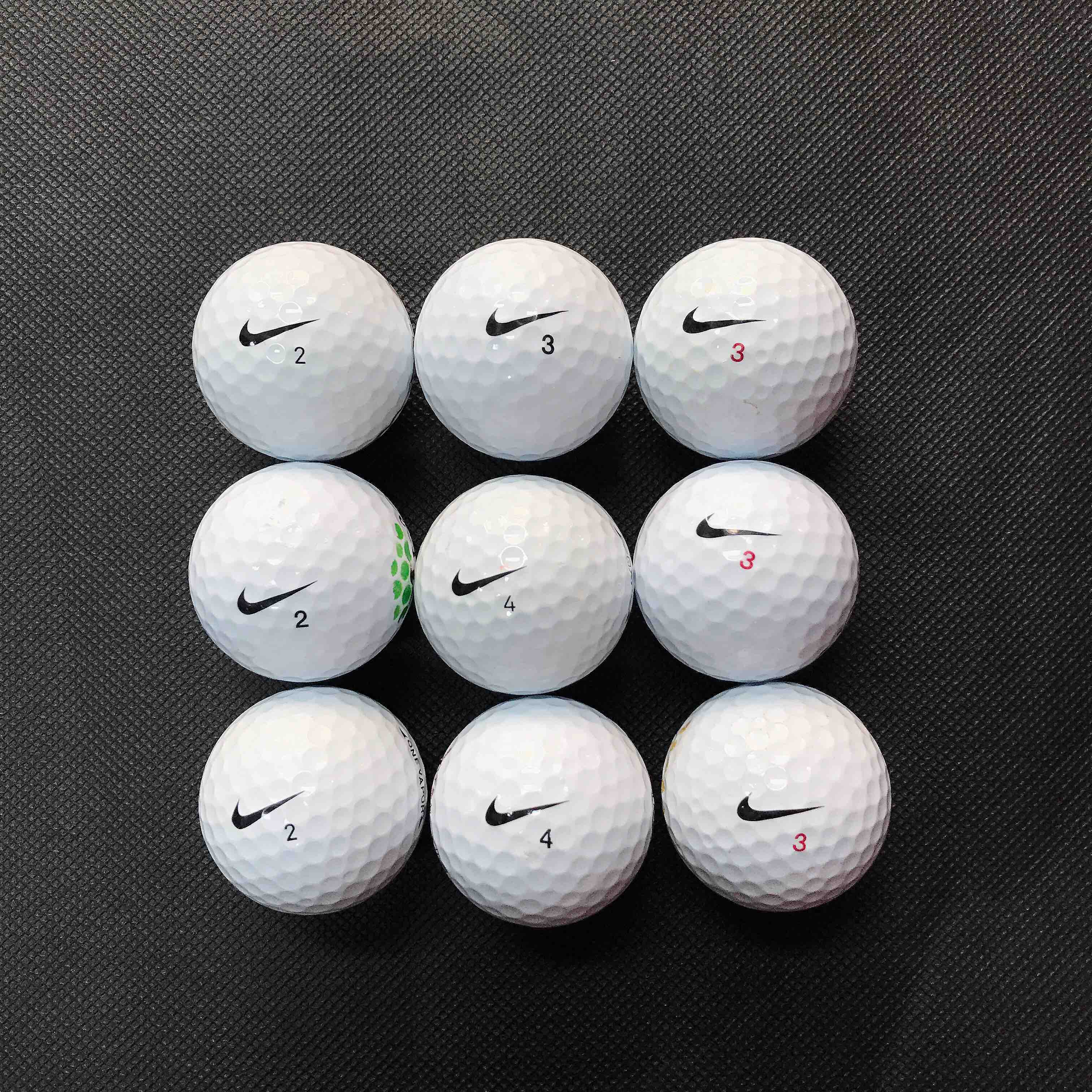 *二手 nike高尔夫球,3-4层 8成新 50颗起卖,质量保证200.190.180.170.