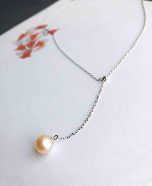 RETRO系列 925银镶淡水珍珠项链 商品图1