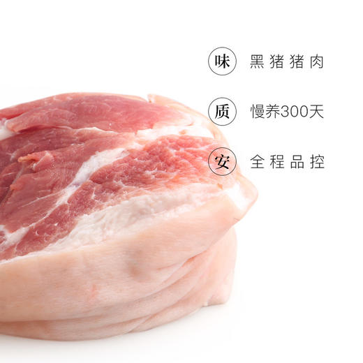 【冷冻】网易味央黑猪去骨蹄髈500g 商品图1