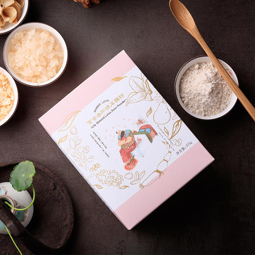 佳藕天成 百合杏仁银耳藕粉 375g 商品图0