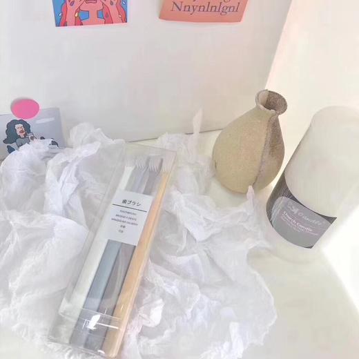 【简约牙刷】无印同款成人牙刷日式软毛牙刷小头锯齿型良品牙刷日本家庭4支套装 商品图6