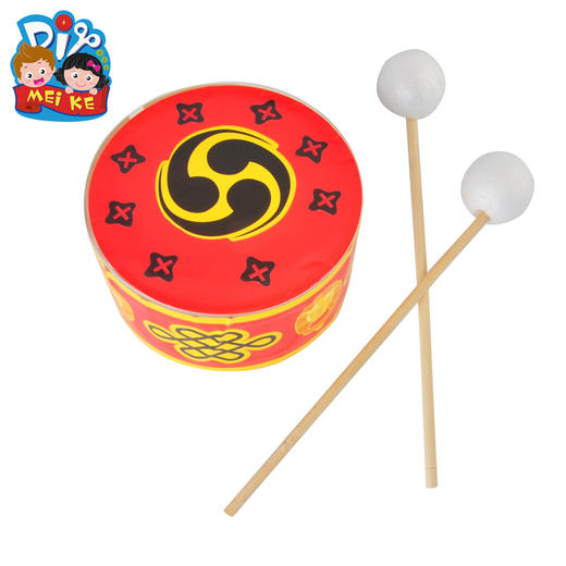 美可diy新年手工diy中国鼓幼儿园儿童手工自制塑料粘贴大鼓材料包 商品图1