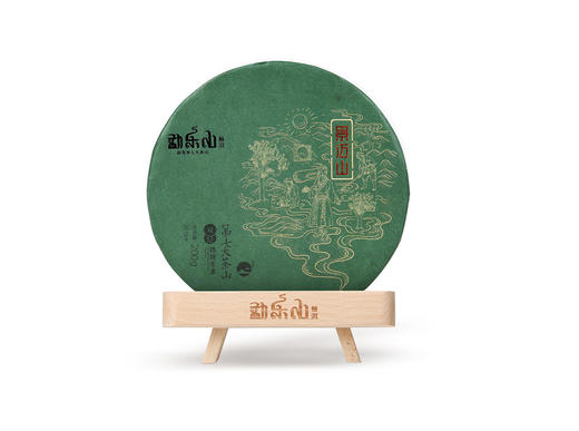 勐乐山第七大茶山（景迈山）双层铁饼生茶200g 商品图3