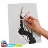 美可diy 寒冬腊梅艺术 梅花创意图画 儿童宝宝DIY手工粘土画彩泥创意桃花画 商品缩略图2