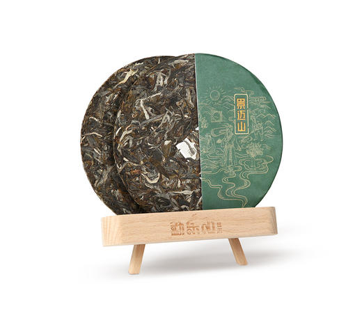勐乐山第七大茶山（景迈山）双层铁饼生茶200g 商品图2