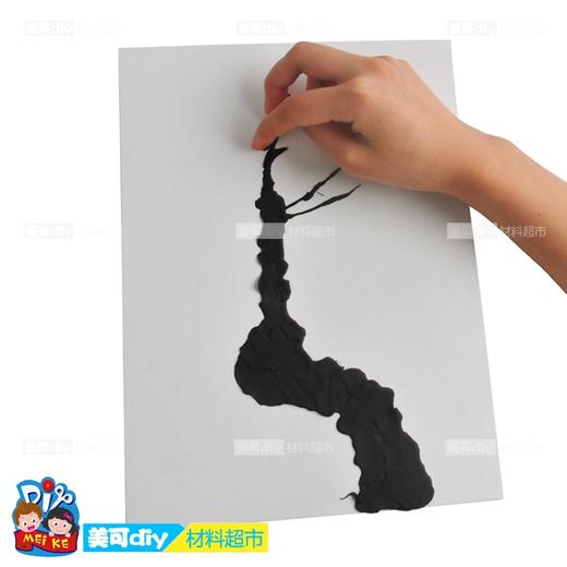 美可diy 寒冬腊梅艺术 梅花创意图画 儿童宝宝DIY手工粘土画彩泥创意桃花画 商品图1