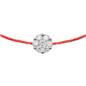 【定金预约】Illusion-18K白金 钻石 手链［法国设计师］