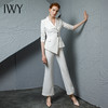 IWY/大气西服套装女薄款套装欧美时尚女士白色西装阔腿裤CP8242 商品缩略图2