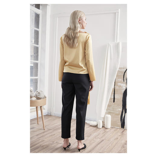 Viktoria Chan | AW18018 Rose Silk TOP [真丝长袖上衣] 商品图2