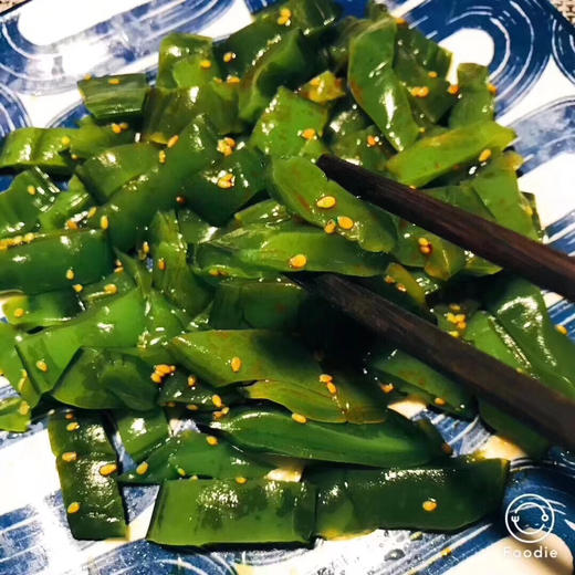 裙带菜梗下饭菜冷冻保存