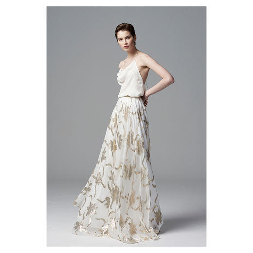 CG｜Grace Maxi Silk Skirt [真丝超大摆双侧开叉半身裙] 商品图9