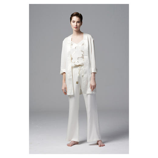 CG｜Jerry Silk Jacket [真丝无扣开衫外套] 商品图8