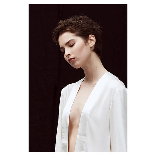 CG｜Jerry Silk Jacket [真丝无扣开衫外套] 商品图9