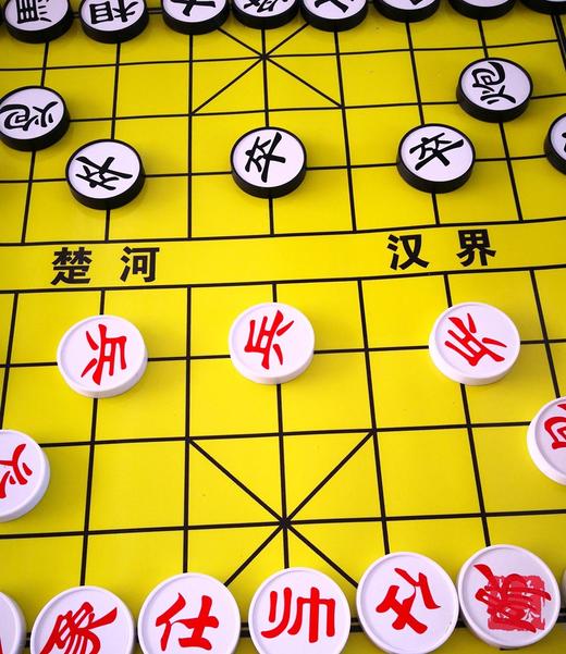 教学用磁性中国象棋棋盘 软磁贴 可卷 方便携带 有磁性 大小50*50 商品图3