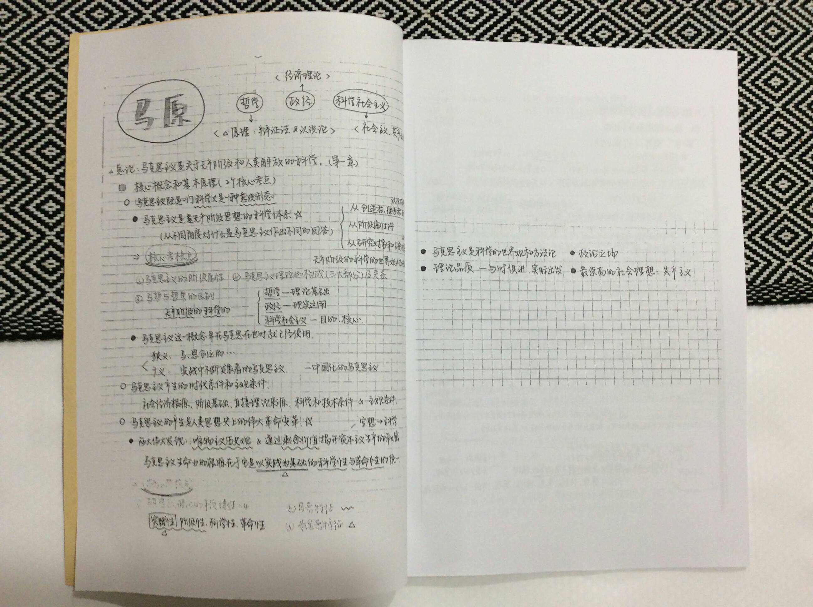 聯繫客服,獲其他科目高分筆記】20政治筆記學霸筆記核心考點 主觀題