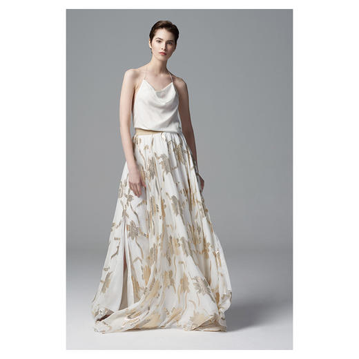 CG｜Silk Halter Top [真丝挂脖系细肩带露背上衣] 商品图7