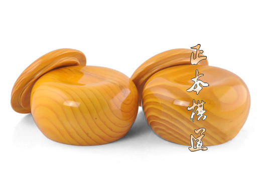 正品 围棋罐  松木 围棋棋罐/高档实木围 商品图3