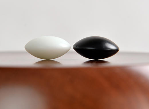 云南围棋厂 08版精品亮光或者亚光双面凸云子 含红木罐 商品图4