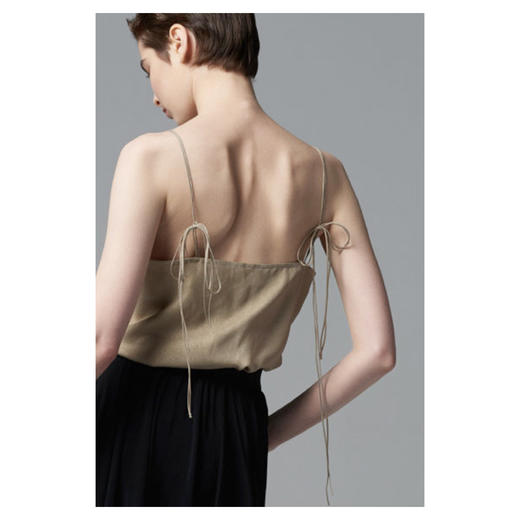 CG｜Silk Tank Top [真丝细肩吊带上衣] 商品图5