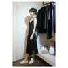 CG｜Black Silk Cotton Slipdress [系带丝绵双侧开叉连衣裙] 商品缩略图2