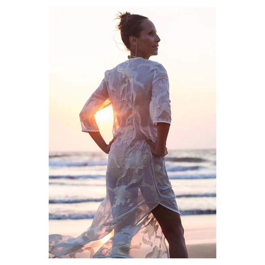 CG｜Long Silk Tunic set [真丝长袖连衣裙 套装] 商品图4