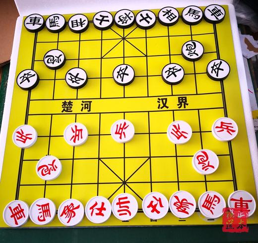 教学用磁性中国象棋棋盘 软磁贴 可卷 方便携带 有磁性 大小50*50 商品图2