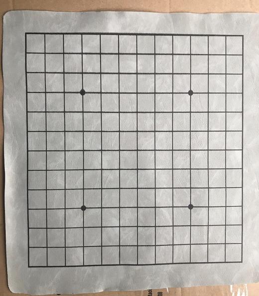 13路围棋棋盘13围棋小棋盘教学用仿皮革单面
