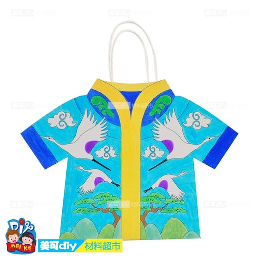 MEIKE 新款绘画中国服装传统服饰创意手工美术材料包幼儿园DIY 商品图4