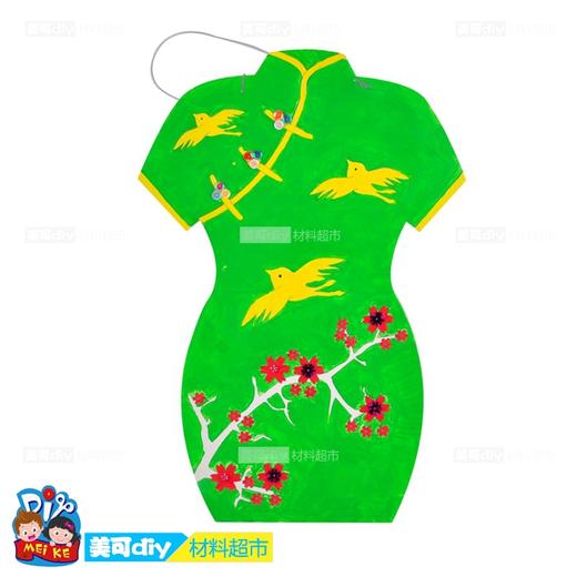 国庆节中国绘画旗袍 商品图4