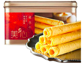 香港 美心蛋卷  自家享用，送小孩，送老人不二之选