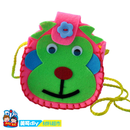 MEi KE 不织布动物背包 儿童手工 教师节幼儿园美劳DIY材料包爆款 商品图3