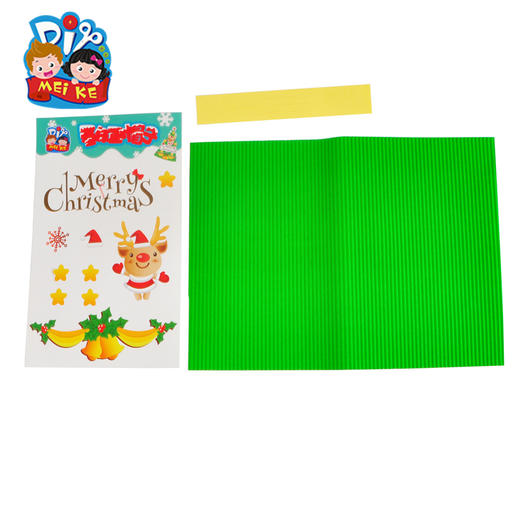 圣诞节小礼物手工diy制作贺卡圣诞老人贺卡幼儿园儿童装饰材料包 商品图1