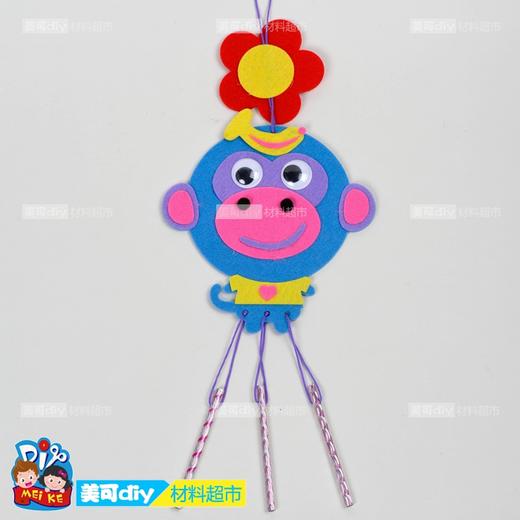 动物免裁剪不织布布艺风铃 节日创意幼儿园手工制作美可diy推荐 商品图4