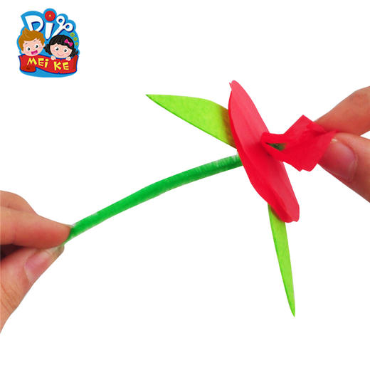 MEIKE纸杯花束儿童手工创意纸杯diy仿真立体花束幼儿园教师节环创 商品图2