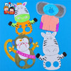 动物手指偶MEi KE幼儿园diy美术绘画游戏活动手工DIY制作材料精品 商品缩略图2