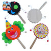 木质拨浪鼓玩具MEi KE幼儿园手工制作材料节日立体DIY粘贴画爆款 商品缩略图3