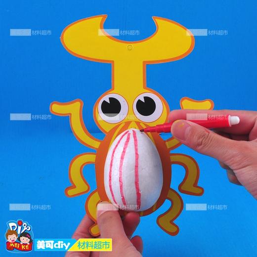 春季昆虫爬爬高动物MEi KE幼儿园手工DIY材料儿童益智玩具制作 商品图3