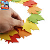枫叶环吊饰手工涂色吊饰DIY白胚涂色枫叶吊饰MEIKE手工材料包促销 商品缩略图3