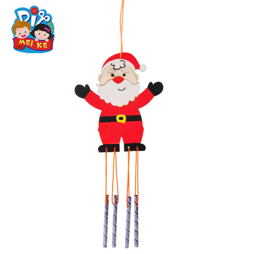 圣诞节手工小礼物diy木质风铃装饰圣诞树儿童材料包幼儿园挂饰 商品图2